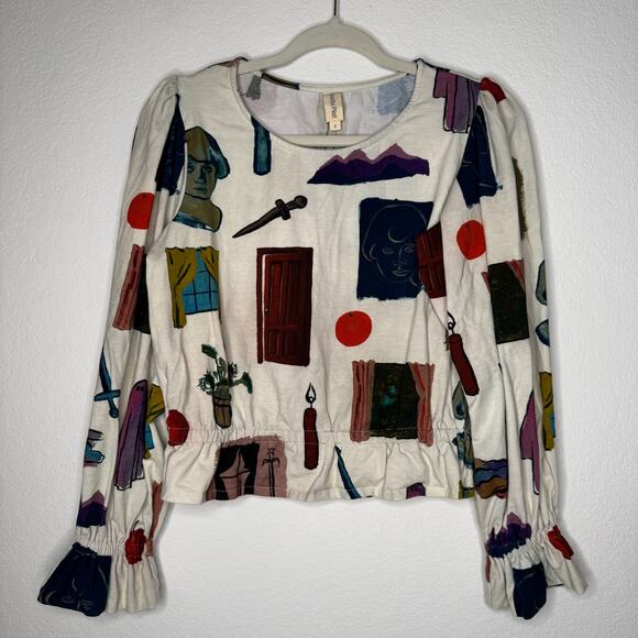 Samantha Pleet Cloud Shirt in Dreaming Print - Picture 4 of 13